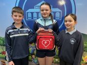 Defibrillator Available for School & Community Use