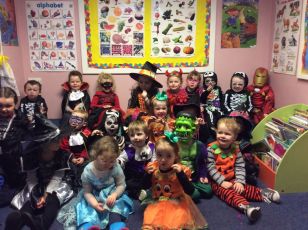 Hallowe'en fun in Nursery