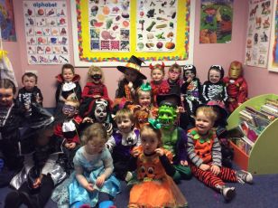 Hallowe'en fun in Nursery